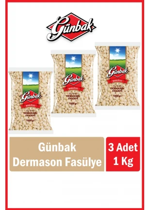 Dermason Fasülye 1 Kg x 3 Adet