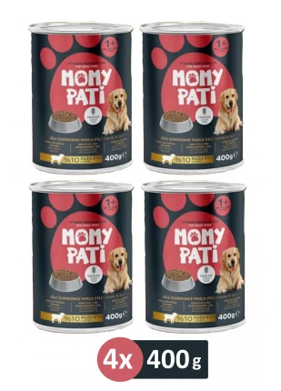 Etli Konserve Köpek Maması 400 gr x 4 Adet (Yetişkin Köpekler İçin)