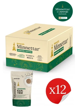 Minnettar Menengiç Kahvesi Toz 12 X 165 gr ( 12 Adet )