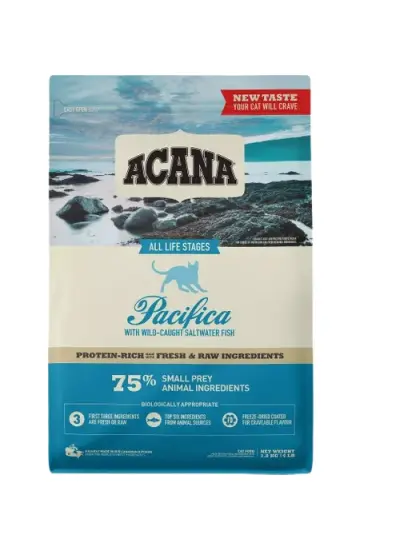 Acana Pacifica Balık ve Sebzeli Yavru Ve Yetişkin Kedi Maması 1,8 Kg