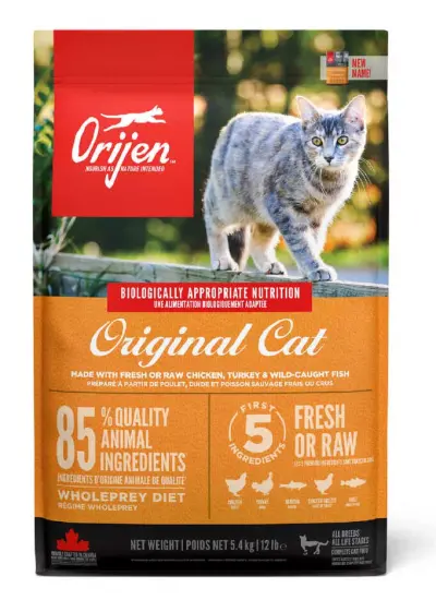 Orijen Kitten Tahılsız Tavuklu Yavru Ve Yetişkin Kedi Maması 5,4 Kg