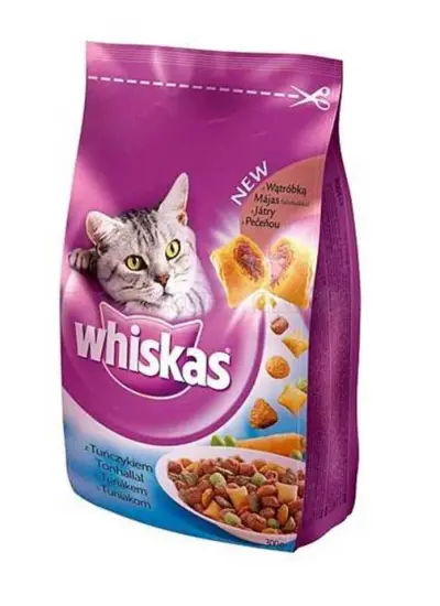 Whiskas Ton Balıklı Sebzeli Kuru Kedi Maması 1,4Kg