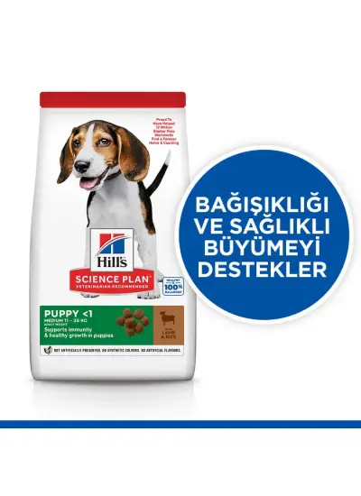 Hills Puppy Kuzu Etli Yavru Köpek Maması 2,5 Kg