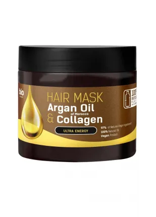 % 97 Organik Canlandırıcı Saç Maskesi Argan Oıl & Collagen 295 Ml.