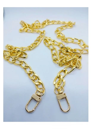 çanta zinciri çanta aksesuarı gold zincir çanta sapı çanta kulbu örülebilir